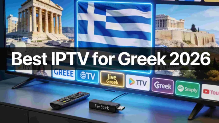 Best IPTV for Greek 2026 - Watch Greek channels live on Smart TV from anywhere