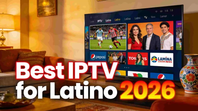 Best IPTV for Latino 2026 - Smart TV streaming Spanish channels, telenovelas and Latino sports in HD