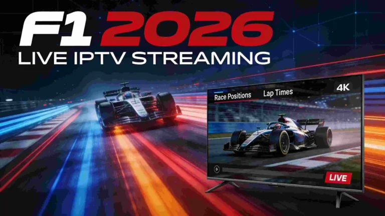 IPTV F1 streaming 2026 — watch Formula 1 races live on any device with the best IPTV services
