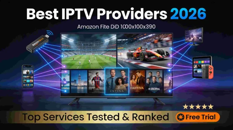 Best IPTV providers 2026 - top streaming services tested and ranked on all devices